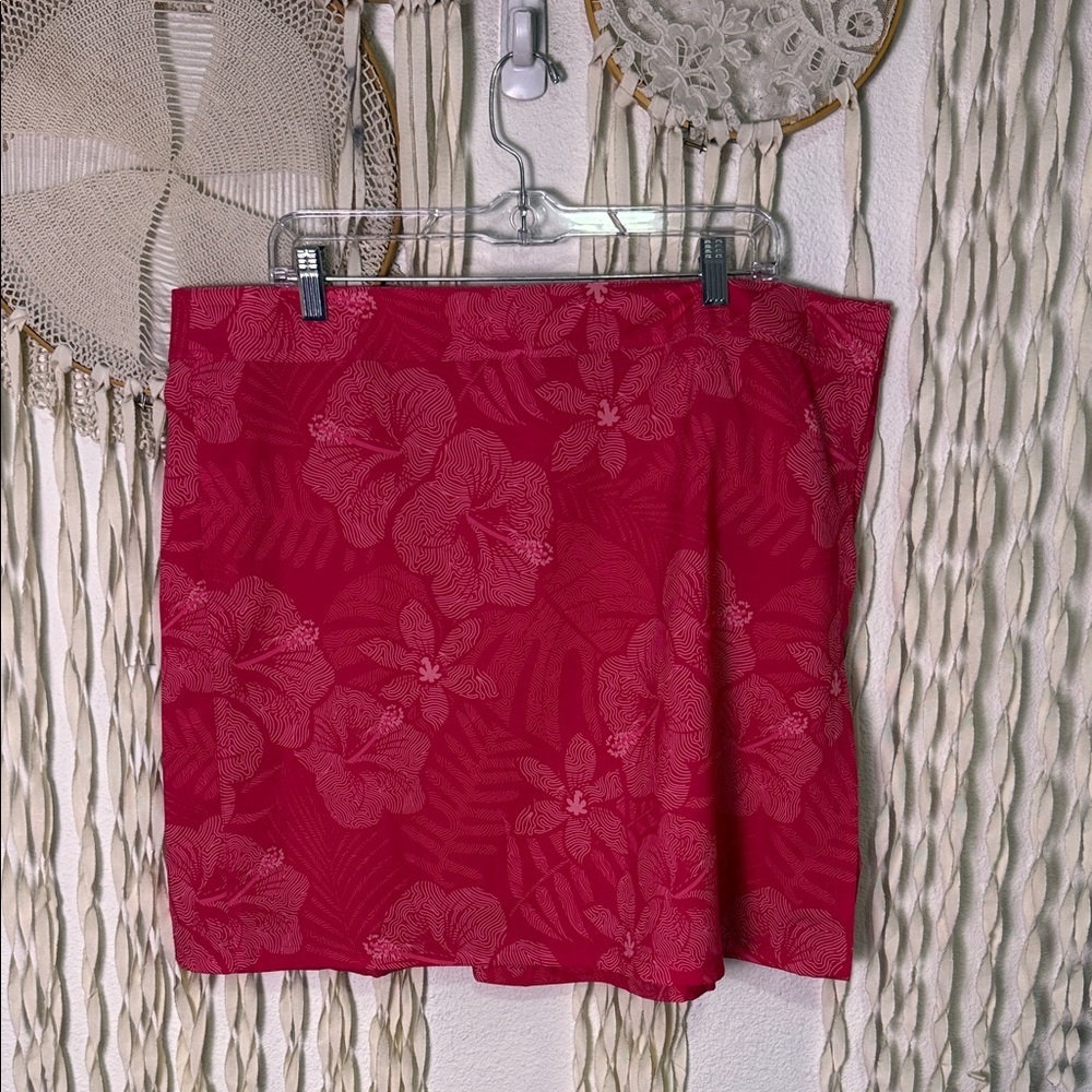 Ripskirt Hawaii NWT Pink Tropics Cover Up Wrap Mini Skirt Size XXL